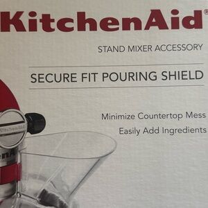 KitchenAid Mixer Attachment Pouring Shield - New